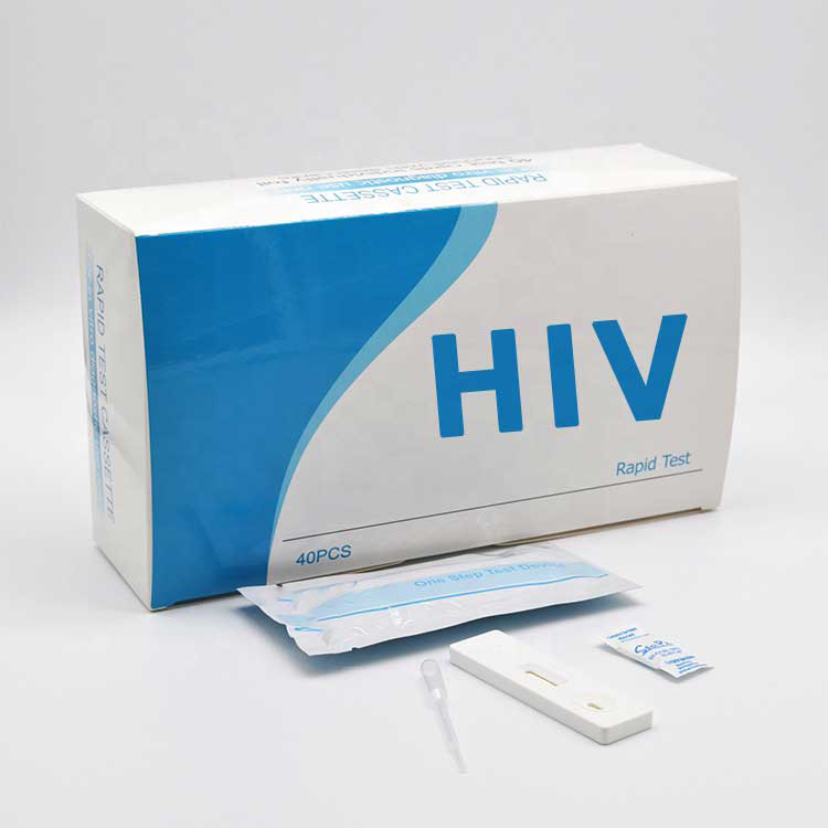 1+2 တစ်ခါသုံး သွေး Rapid Hiv Test Strip Kit ကို ကူညီပေးသည်။