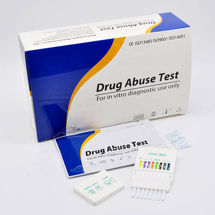 Doa 8 In 1 Multi Panel Drug of Abuse Test ကို အတည်ပြုသည်။