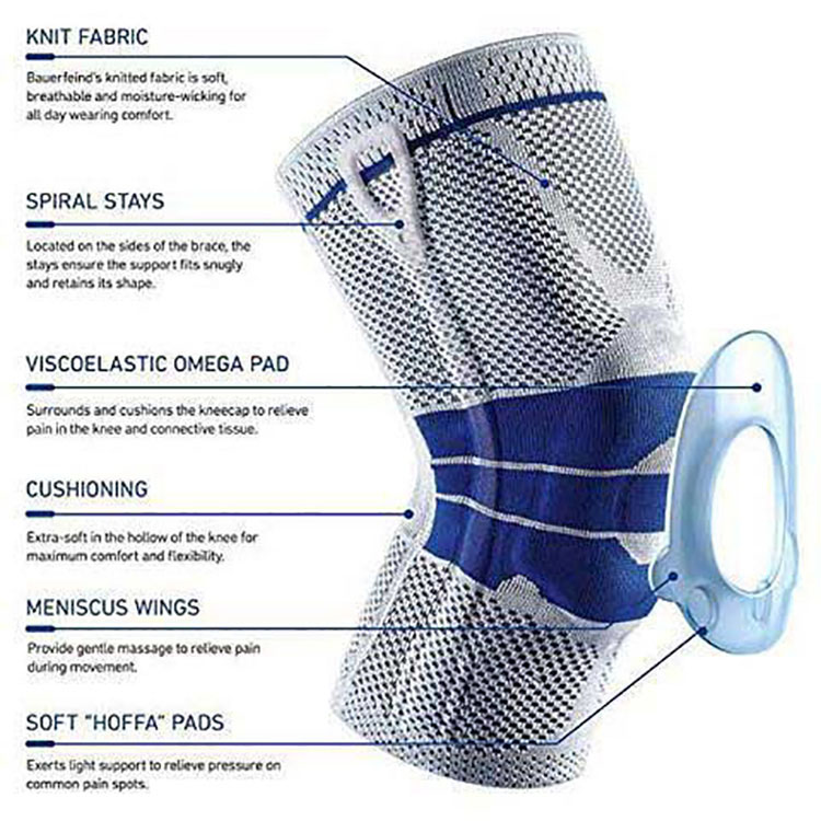 ဒူးထောက် Kneepad ပြင်ပတောင်တက် အားကစားစီးနင်းခြင်း အကာအကွယ်