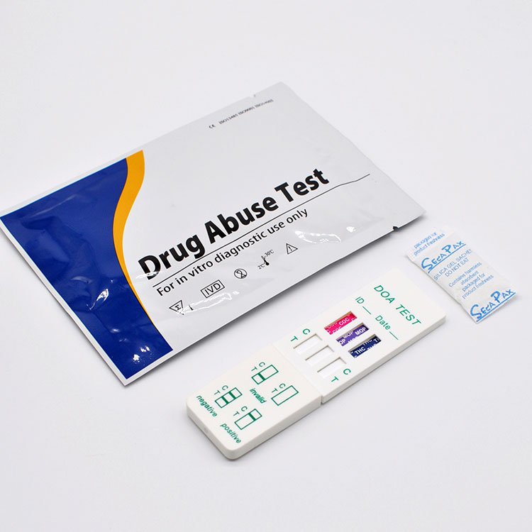 Multi Drug 3 In 1 Test Panel မူးယစ်ဆေးဝါး အလွဲသုံးစားမှု စမ်းသပ်ကိရိယာများ