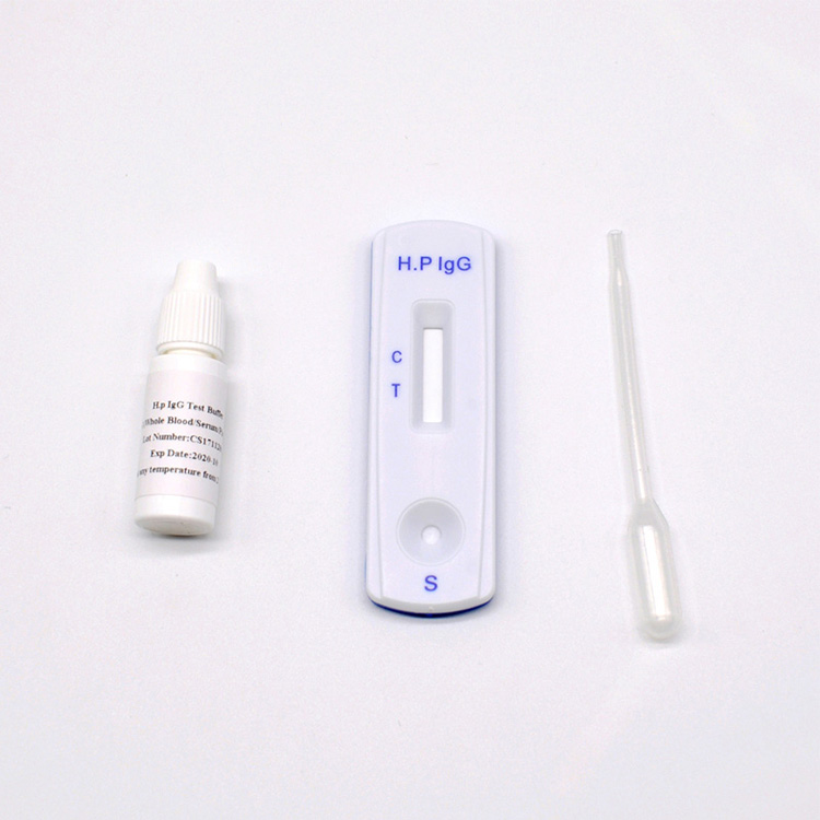 One Step H Pylori Igg Antibody Blood Test Cassette