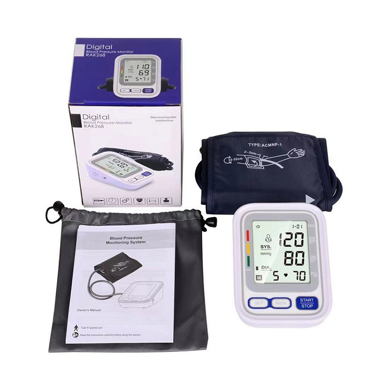 အားပြန်သွင်းနိုင်သော Digital Sphygmomanometer